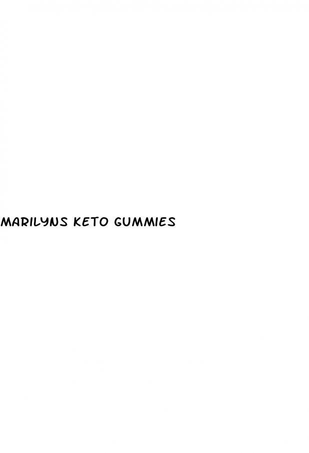 marilyns keto gummies