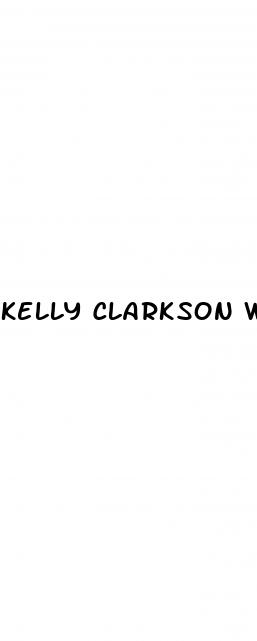 kelly clarkson weight loss how