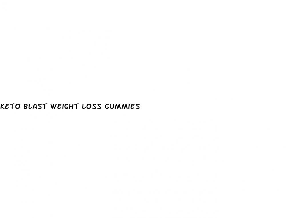 keto blast weight loss gummies