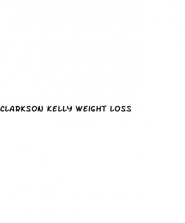 clarkson kelly weight loss