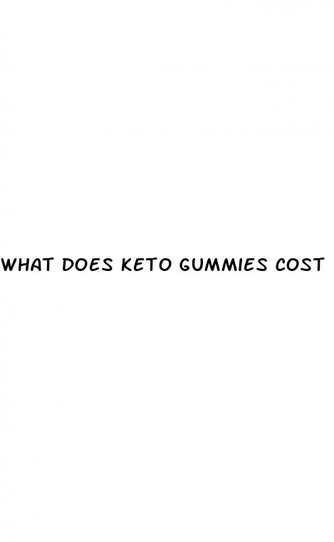 what does keto gummies cost