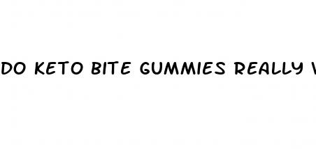 do keto bite gummies really work