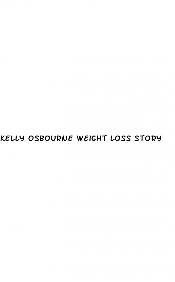 kelly osbourne weight loss story