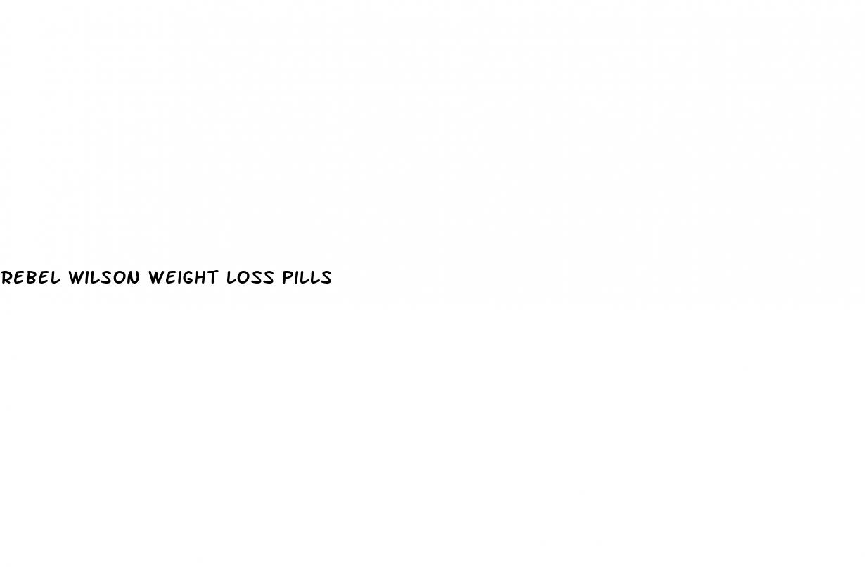 rebel wilson weight loss pills