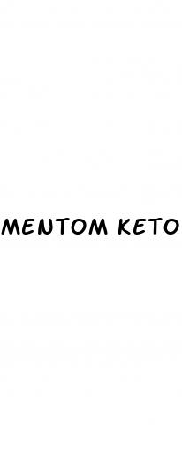 mentom keto gummies