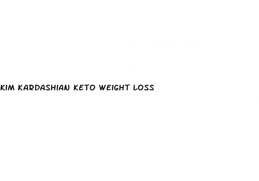 kim kardashian keto weight loss