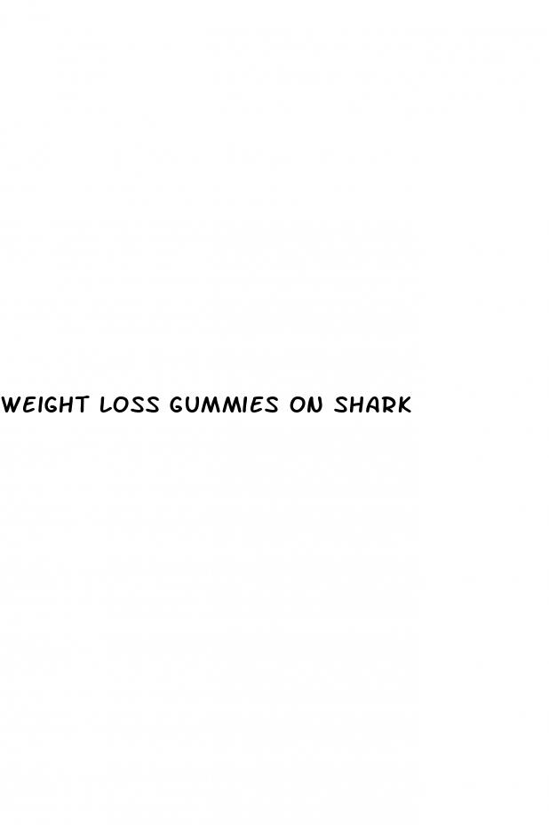 weight loss gummies on shark