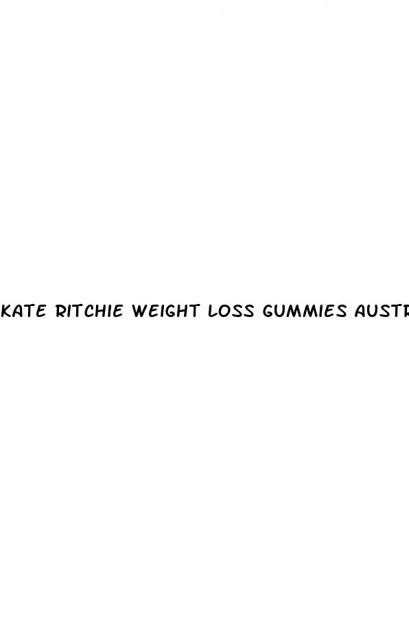 kate ritchie weight loss gummies australia