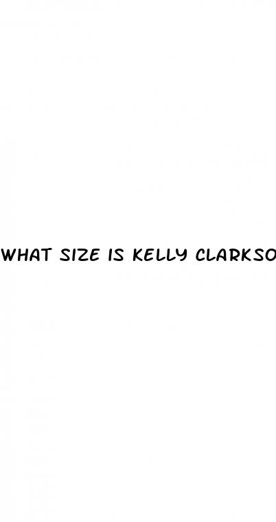 what size is kelly clarkson after weight loss