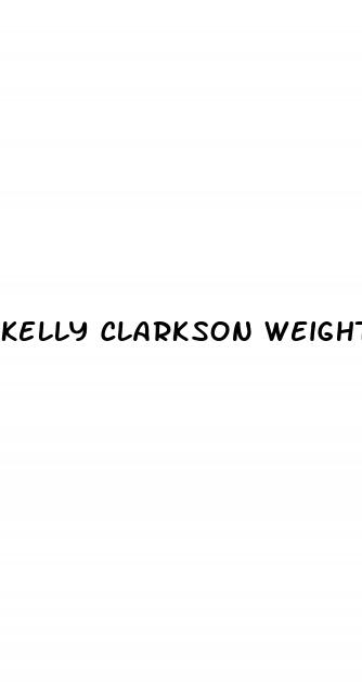 kelly clarkson weight loss news