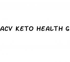 acv keto health gummies