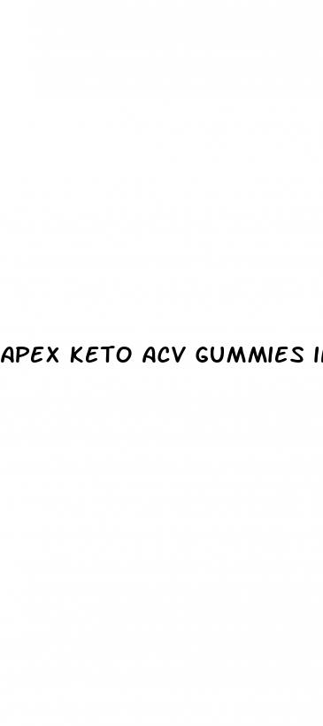 apex keto acv gummies ingredients