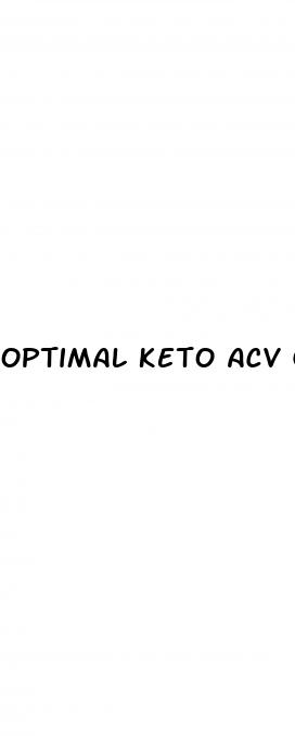 optimal keto acv gummies contact number