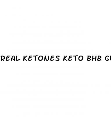 real ketones keto bhb gummies