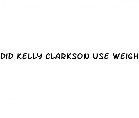 did kelly clarkson use weight loss gummies