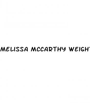 melissa mccarthy weight loss keto pills