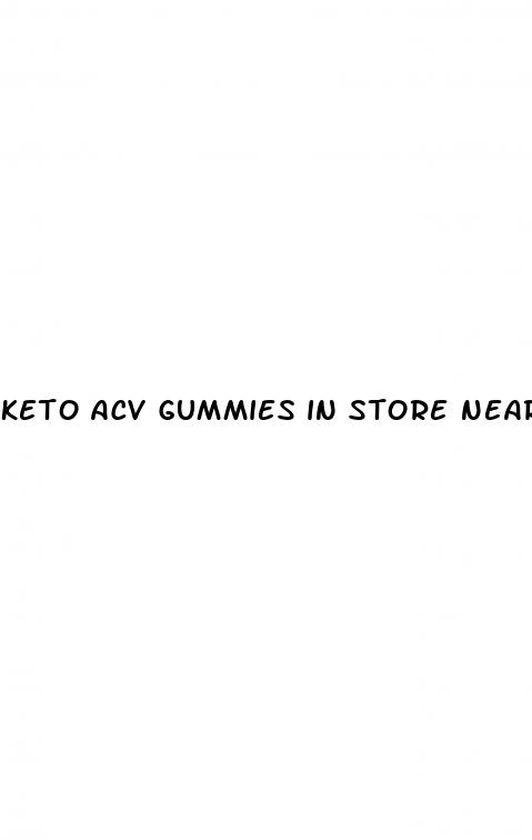 keto acv gummies in store near me