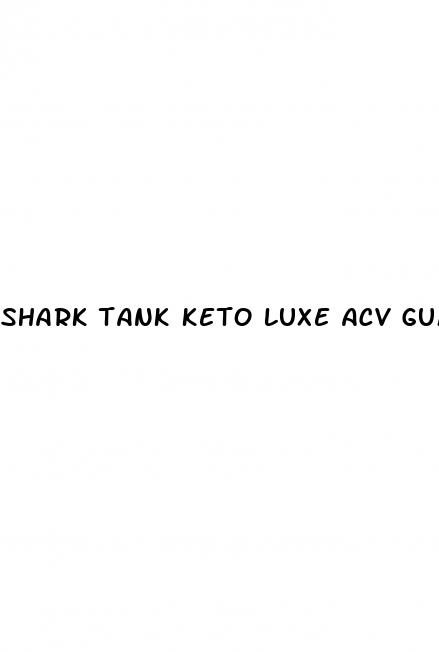 shark tank keto luxe acv gummies