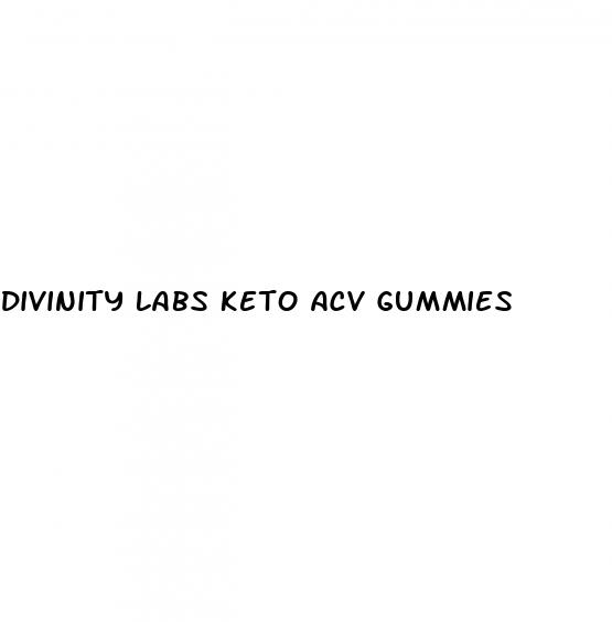 divinity labs keto acv gummies