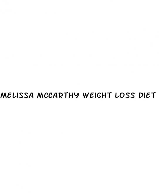 melissa mccarthy weight loss diet plan