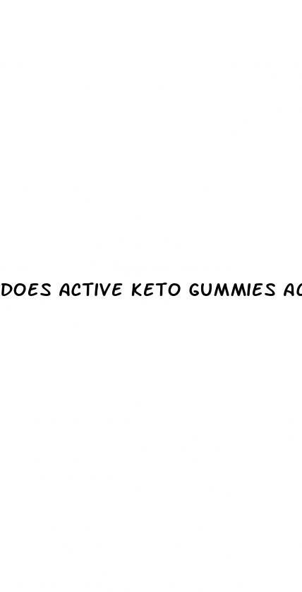 does active keto gummies actually work