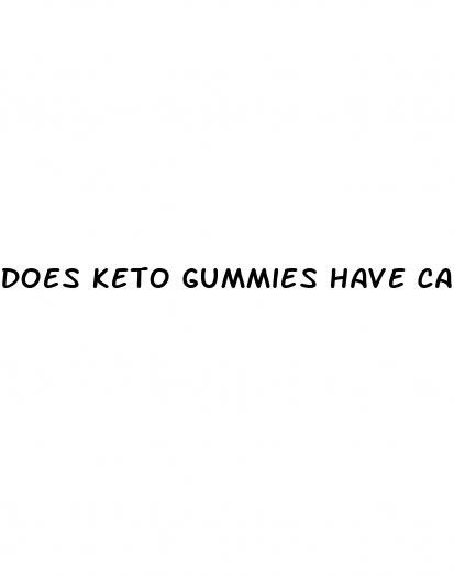 does keto gummies have caffeine