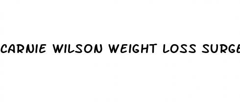 carnie wilson weight loss surgery