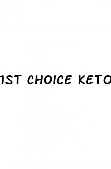 1st choice keto gummies review