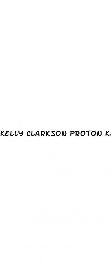 kelly clarkson proton keto acv gummies