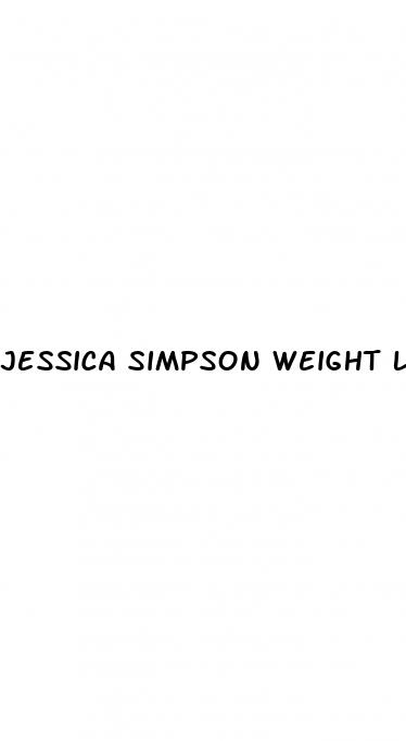 jessica simpson weight loss reddit