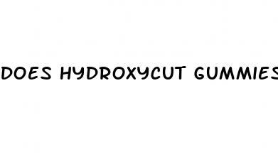 does hydroxycut gummies work for weight loss