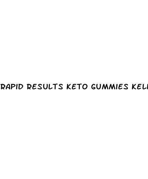 rapid results keto gummies kelly clarkson