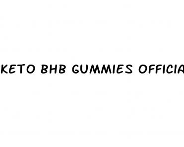 keto bhb gummies official website