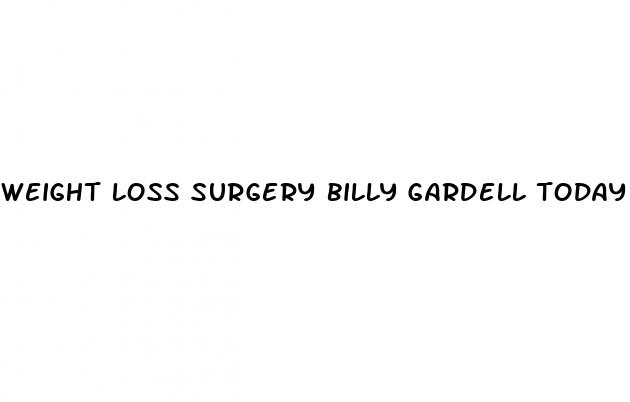 weight loss surgery billy gardell today