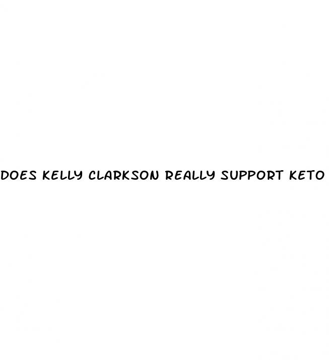 does kelly clarkson really support keto gummies