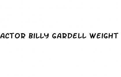 actor billy gardell weight loss