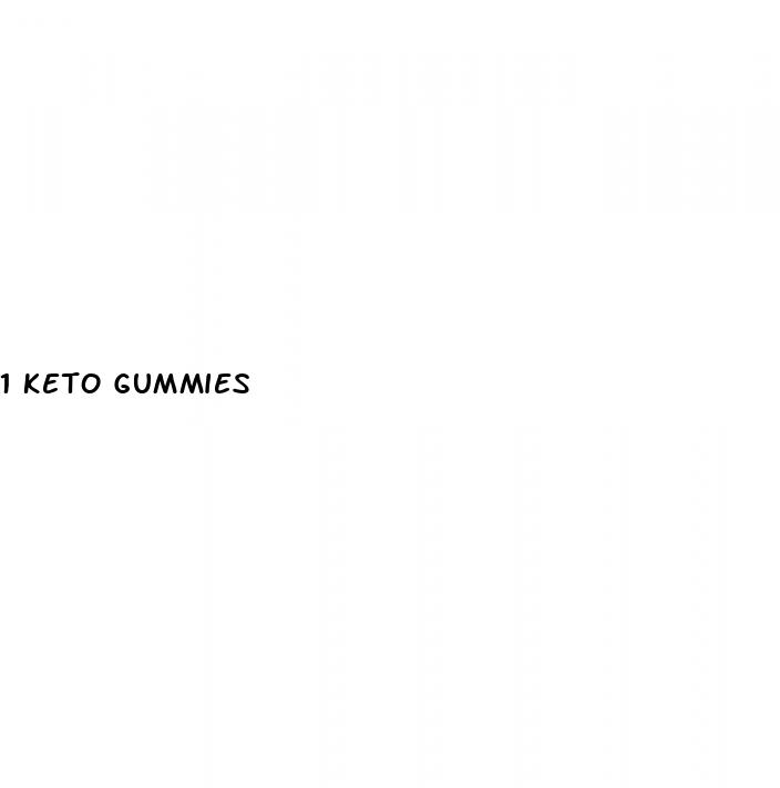 1 keto gummies