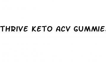 thrive keto acv gummies reviews