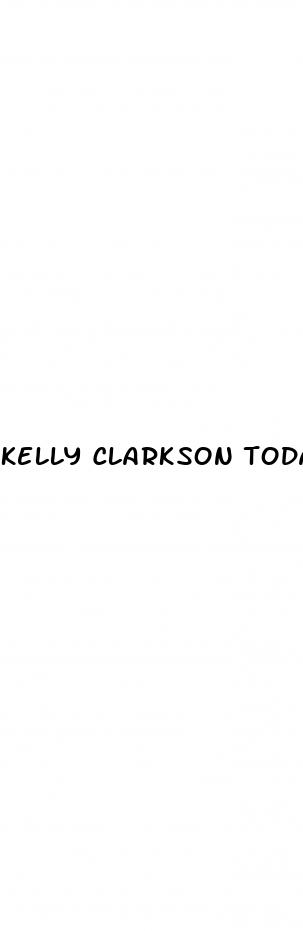 kelly clarkson today show weight loss 2024