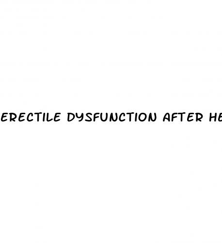 erectile dysfunction after hernia operation