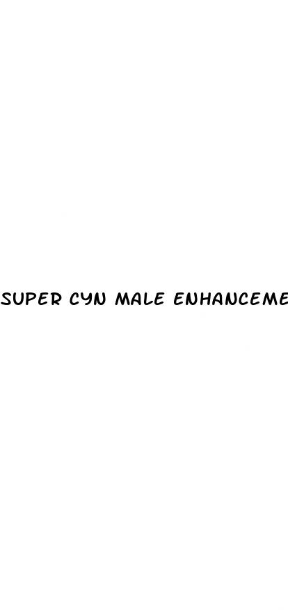 super cyn male enhancement