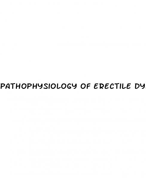 pathophysiology of erectile dysfunction in diabetes