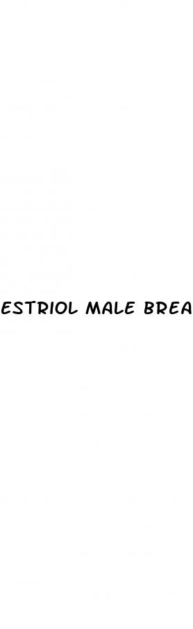 estriol male breast enhancement