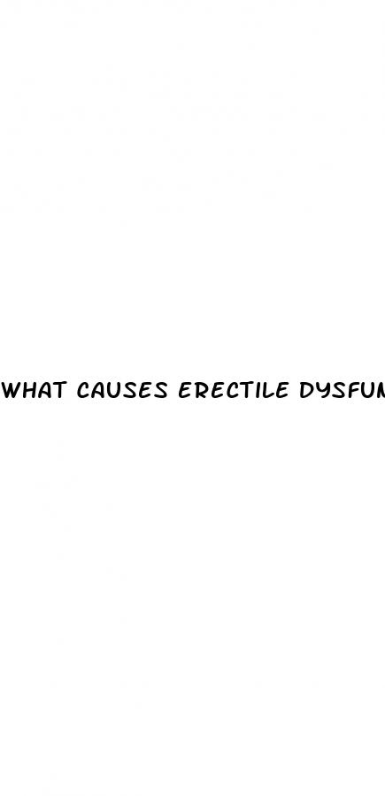 what causes erectile dysfunction at a young age