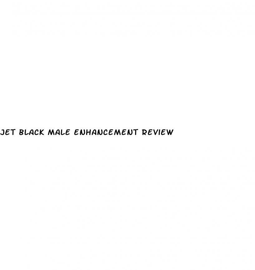 jet black male enhancement review