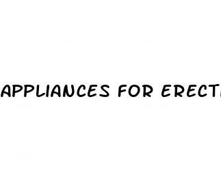 appliances for erectile dysfunction