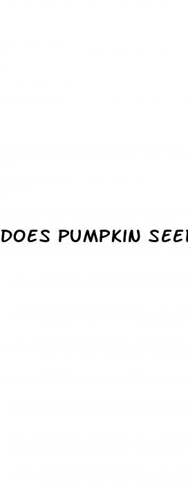 does pumpkin seeds help erectile dysfunction