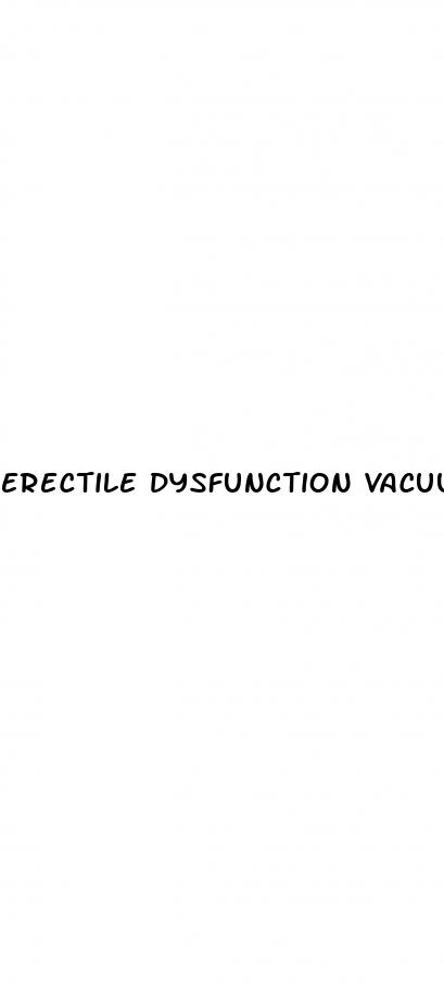 erectile dysfunction vacuum pump