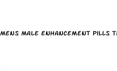 mens male enhancement pills that work