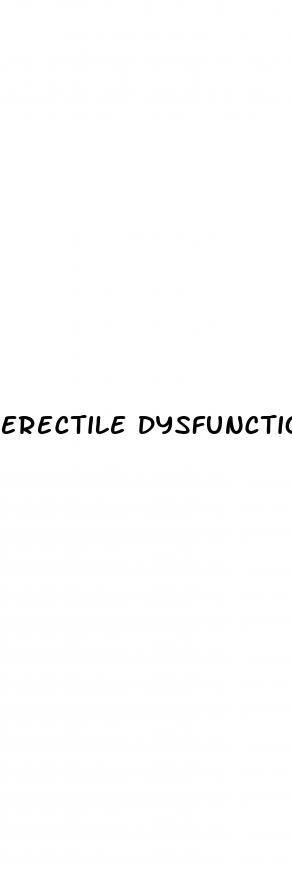 erectile dysfunction at 35